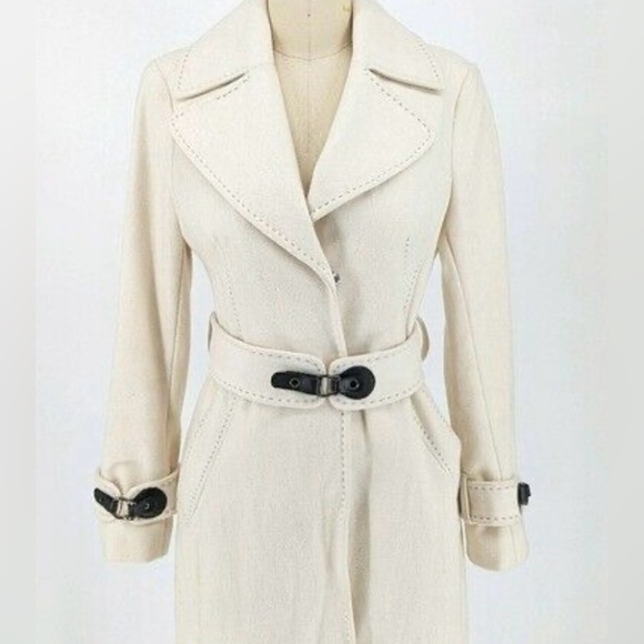 Via Spiga Jackets & Blazers - Via Spiga wool blend coat with belt